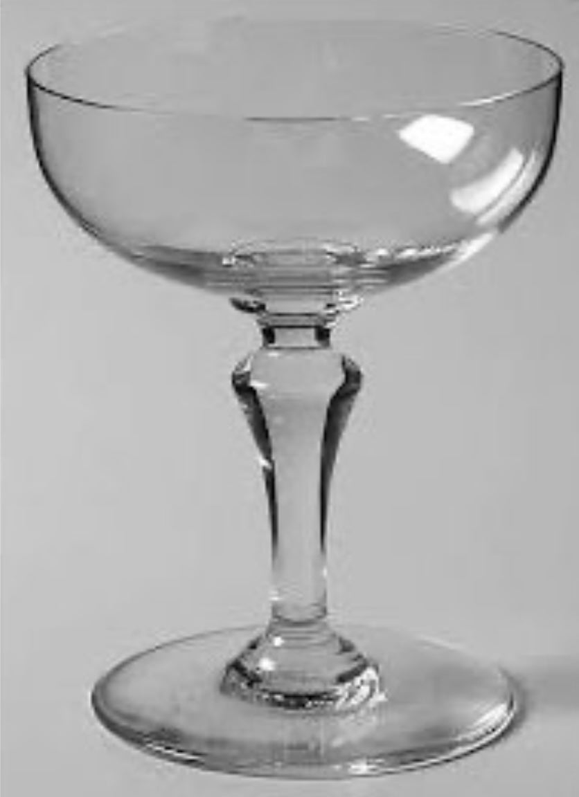 Coppa champagne Normandie Baccarat, set di sei
