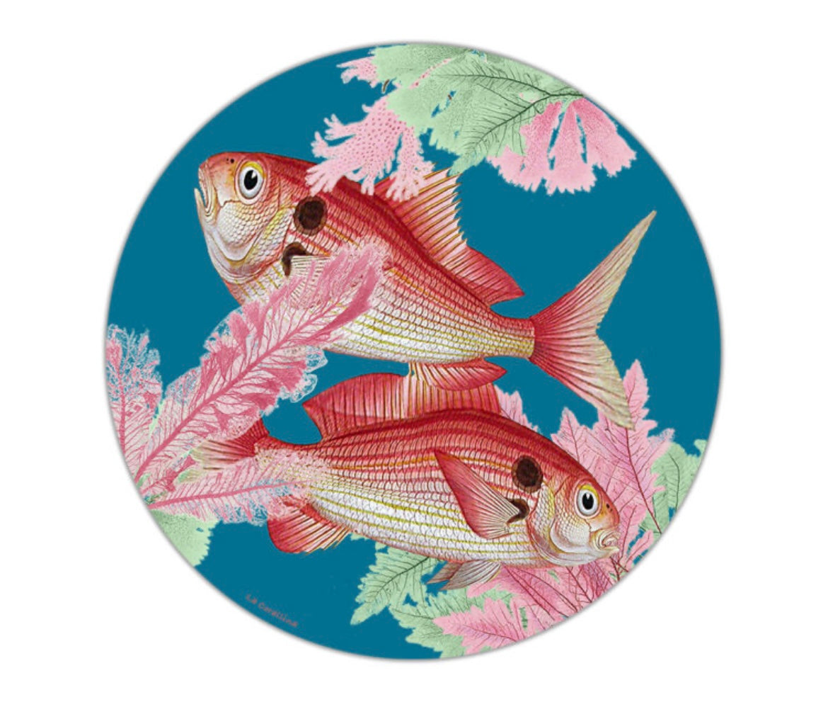 Sottopiatto pesci N 4