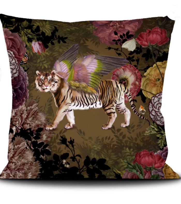 San Marco Vobene square velvet cushion