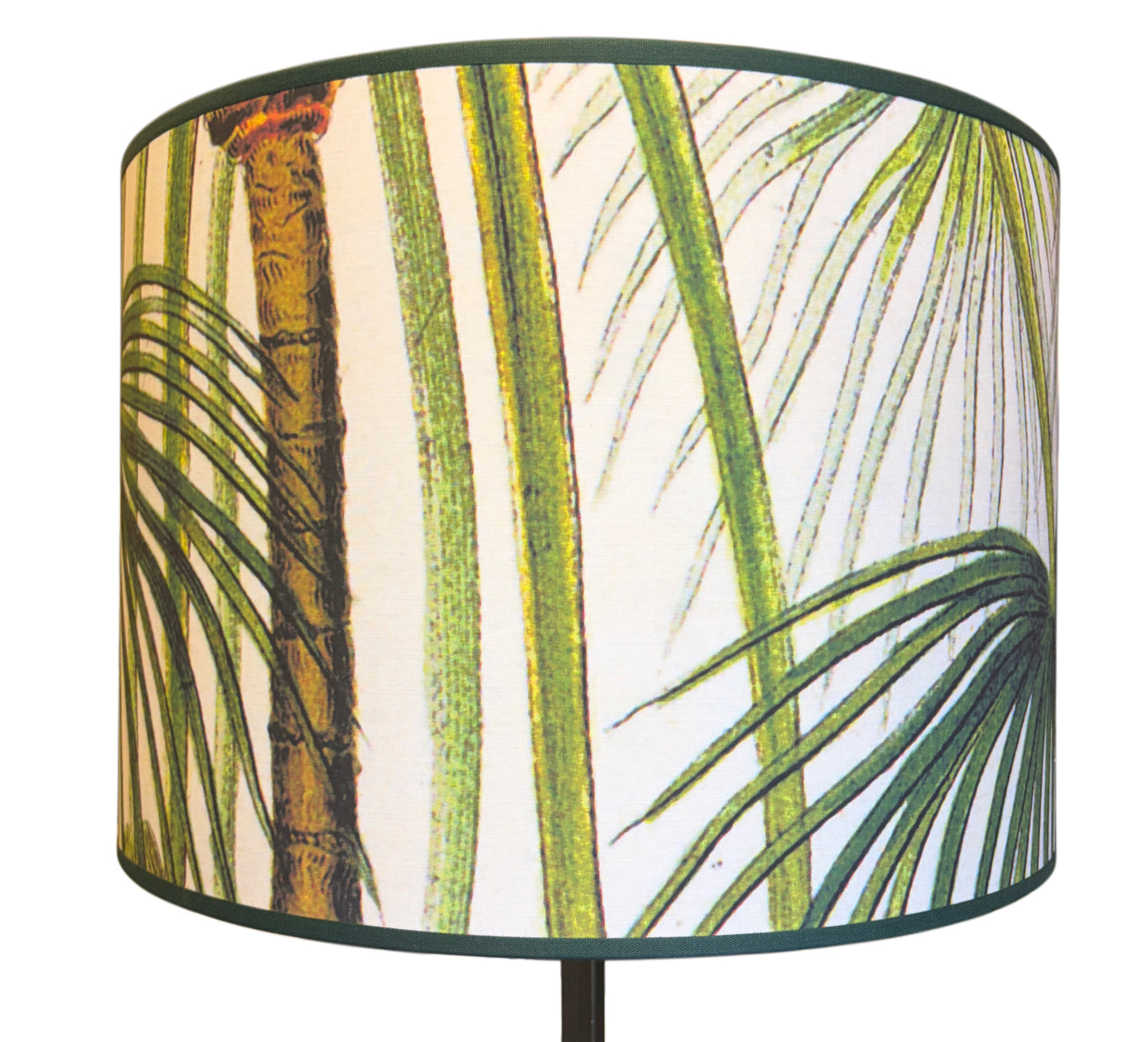 Paralume cilindrico Palme Flora cm 45