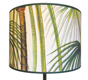 Paralume cilindrico Palme Flora cm 45