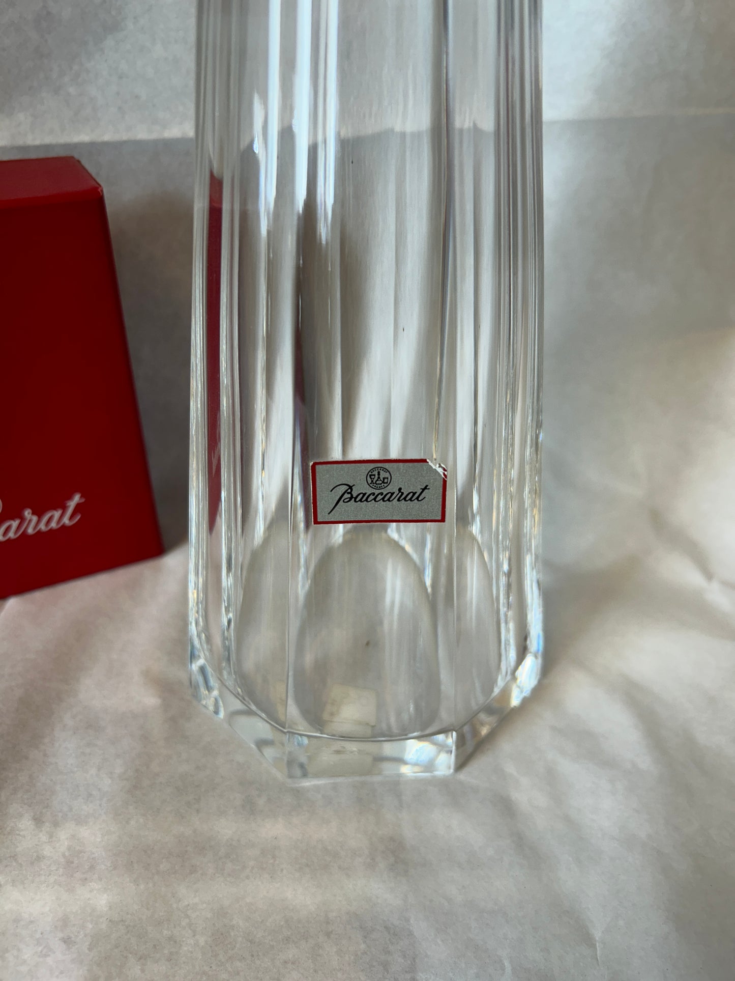 Bottiglia piramide alta Baccarat