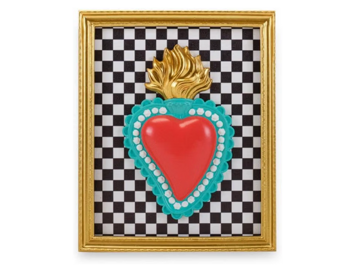 Cuore ex voto quadretti cuore rosso