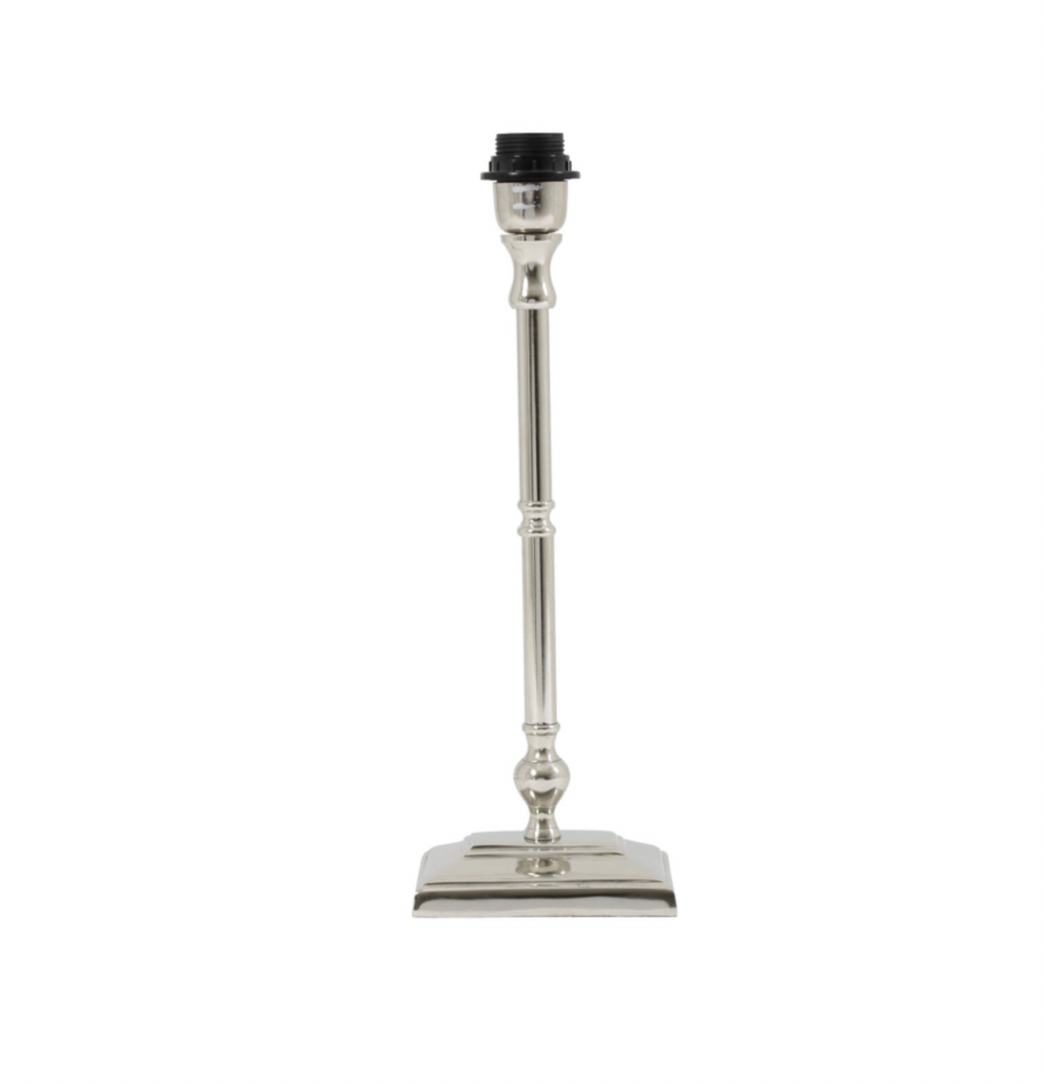 Base lampada 15x10x38 cm PURNA nickel