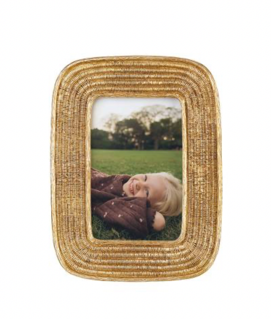 Portafoto oro grande corda