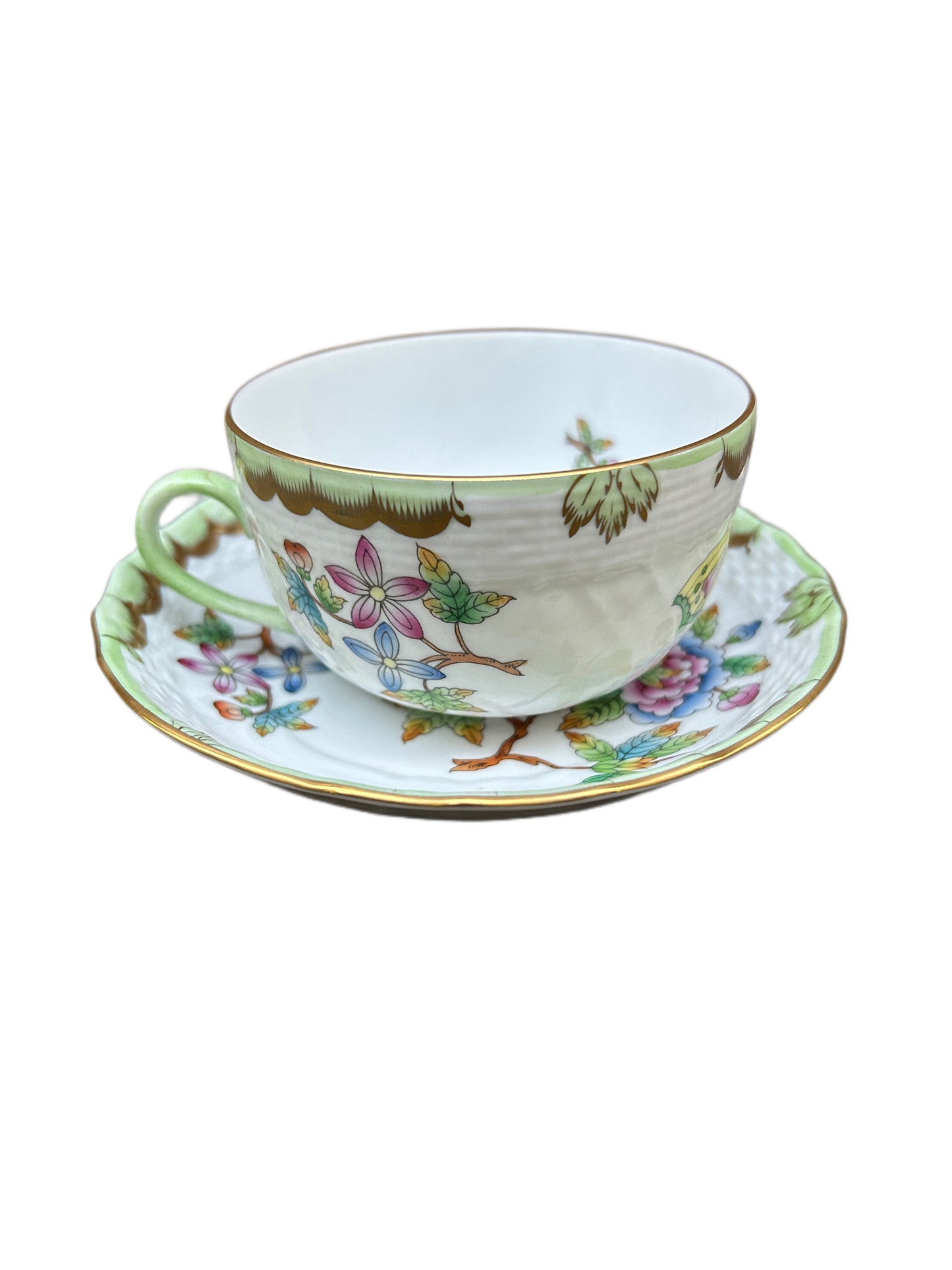 Tazza te’ Herend decoro VBO forma rocaille