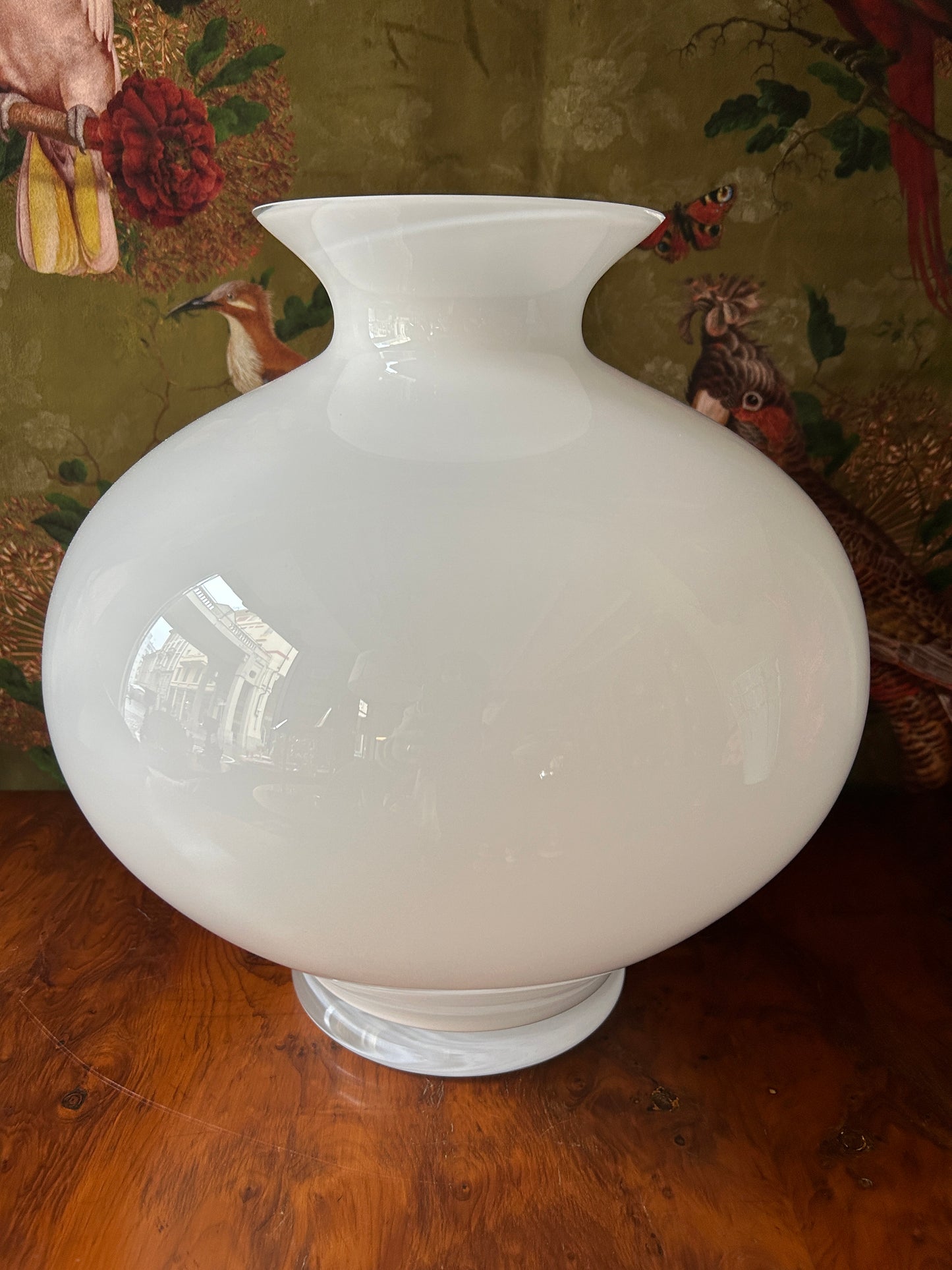 Vaso Aurora bianco cm 30