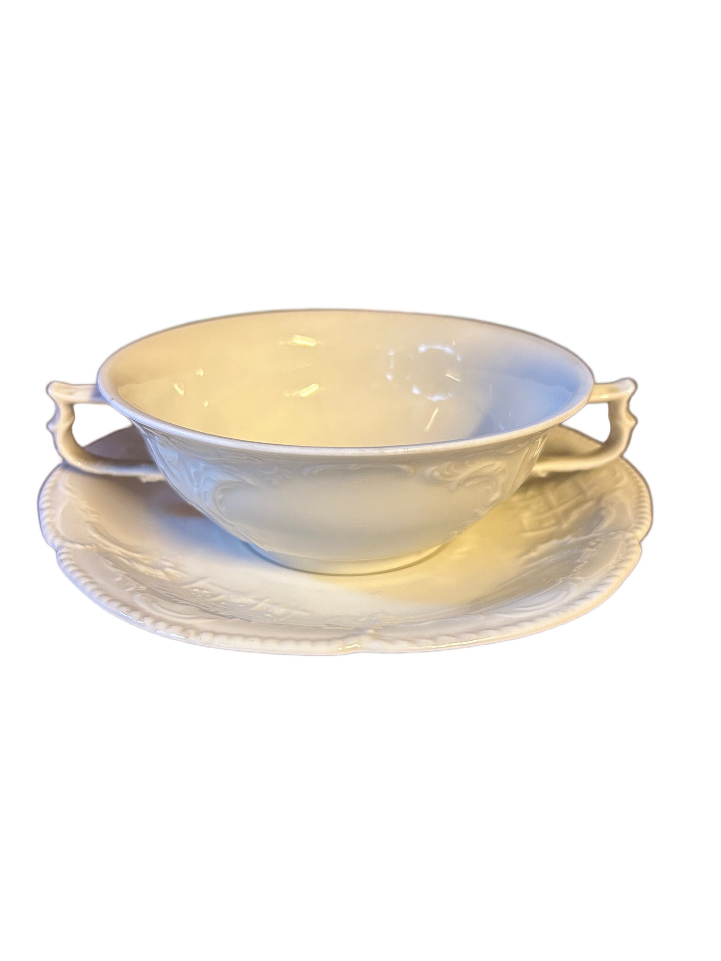 Tazza brodo con piattino Rosenthal Sanssouci