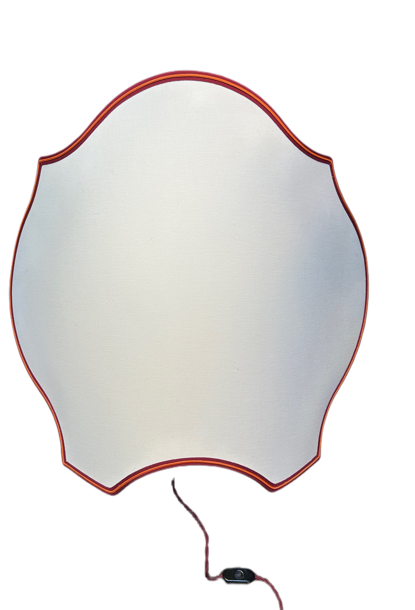 Ventola grande applique da muro con impianto elettrico efilo