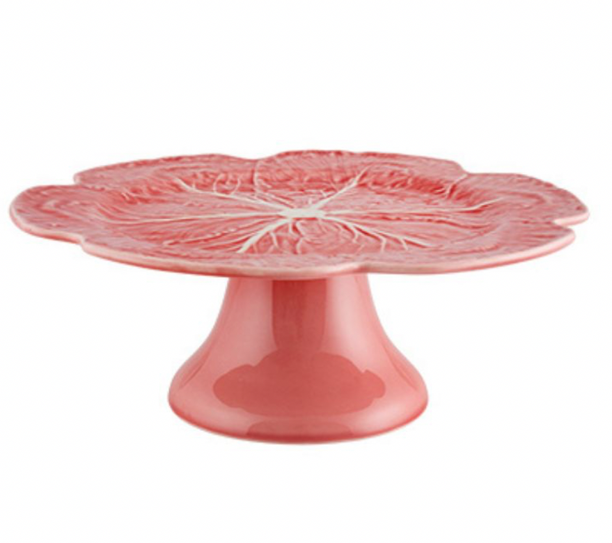 Alzata Couve Rosa Bordallo Pinheiro
