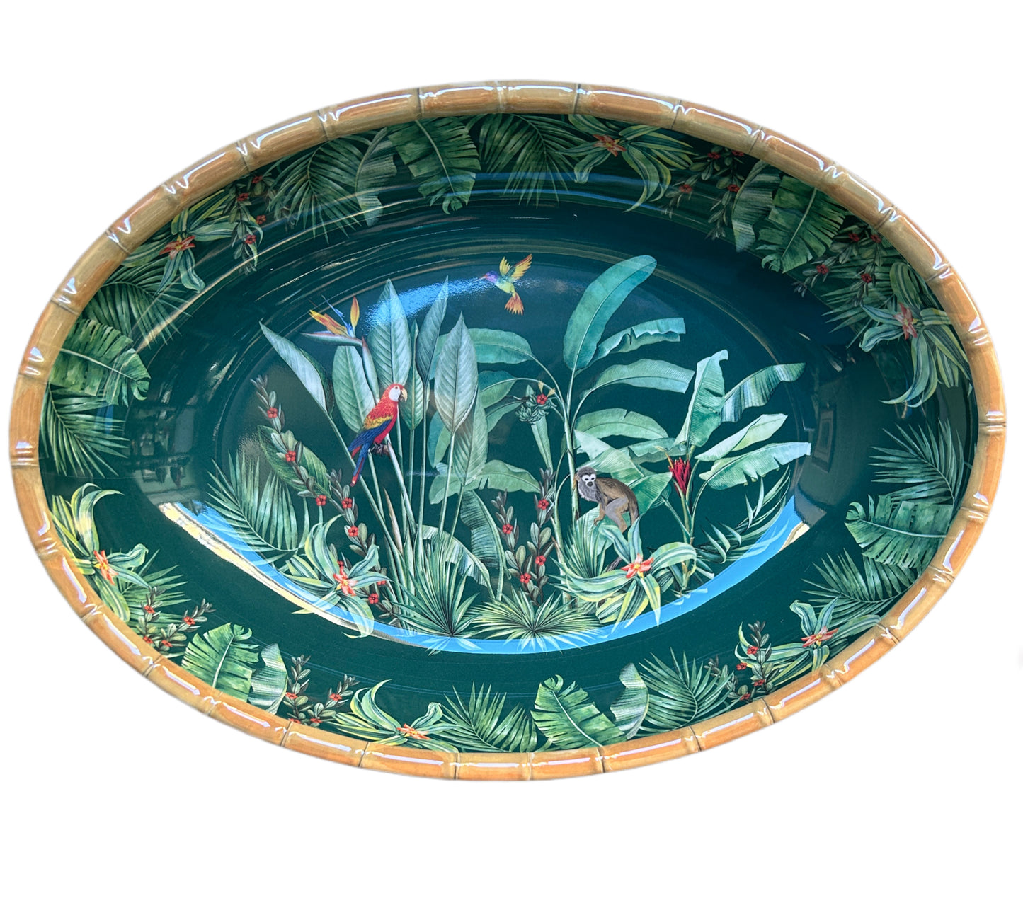 Piatto Ovale in melamina Zanzibar