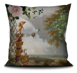 Coussin en velours avec intérieur Noe' Vobene