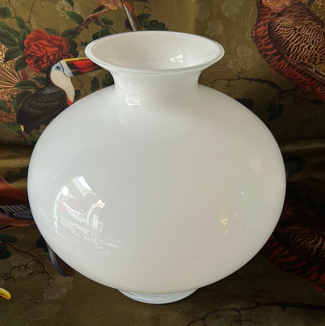 Vaso Aurora bianco cm 32