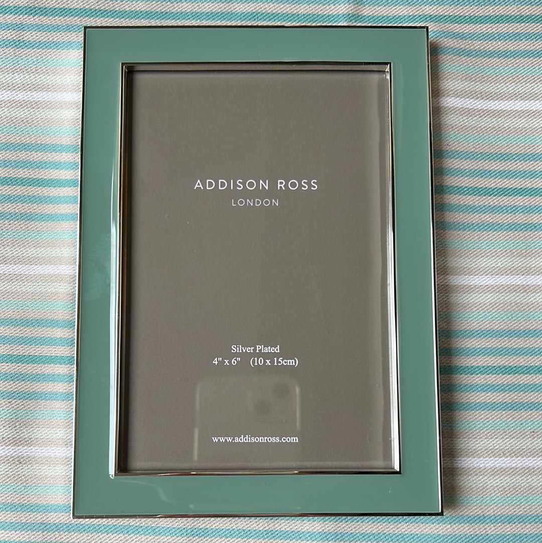 Cornice portafoto Addison Ross 10x 15 verde acqua
