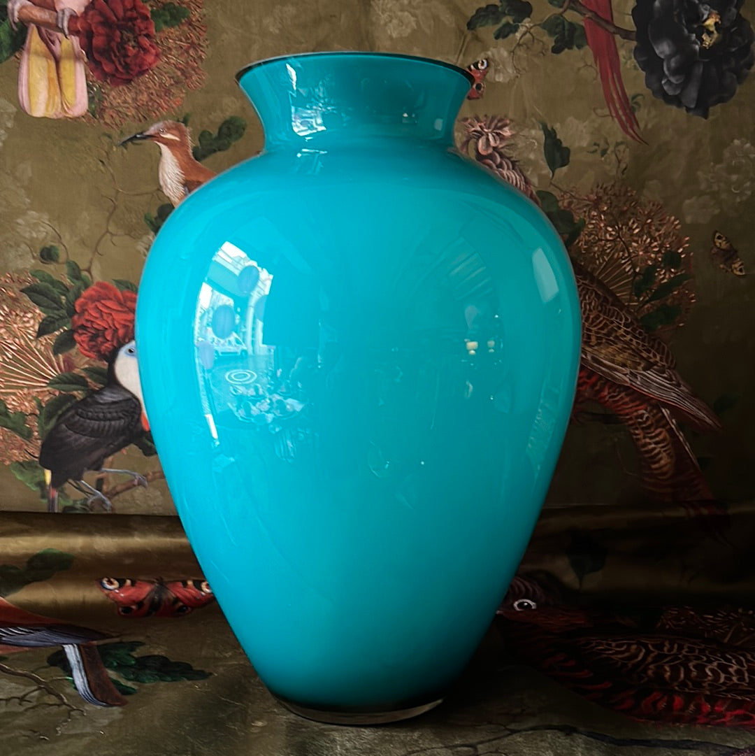 Vaso Aurora acquamare cm 38,5