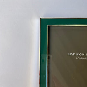 Cadre photo en émail vert Addison Ross