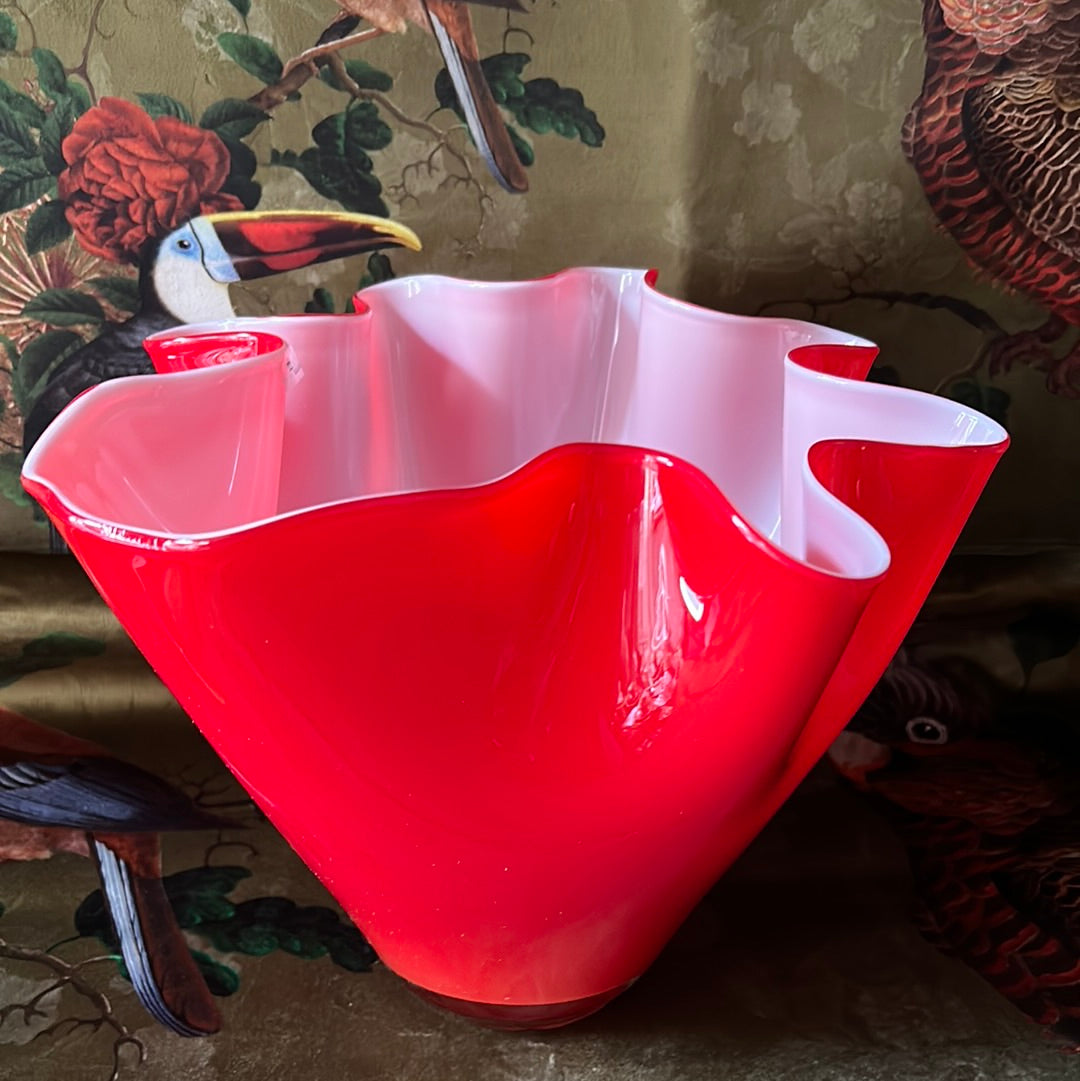 Vaso Wave rosso