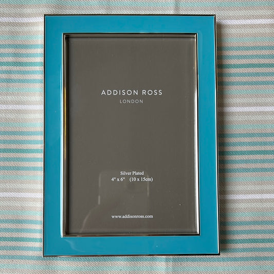 Cadre photo Addison Ross turquoise 10 x 15