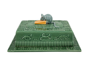 Bordallo Pinheiro cheese tray with lid
