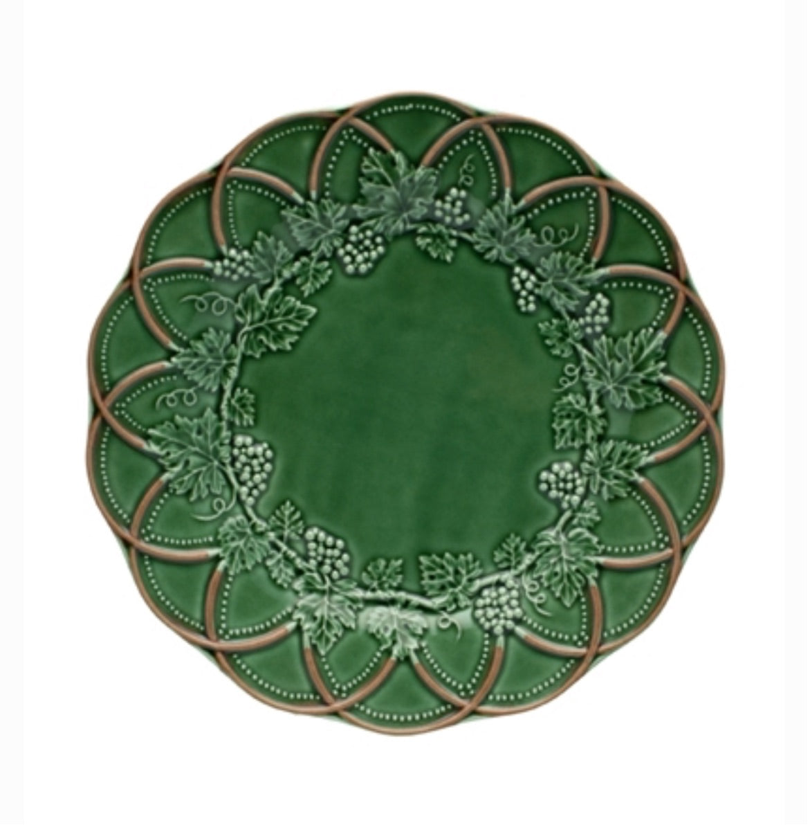 Assiette plate Bosque Bordallo Pinheiro