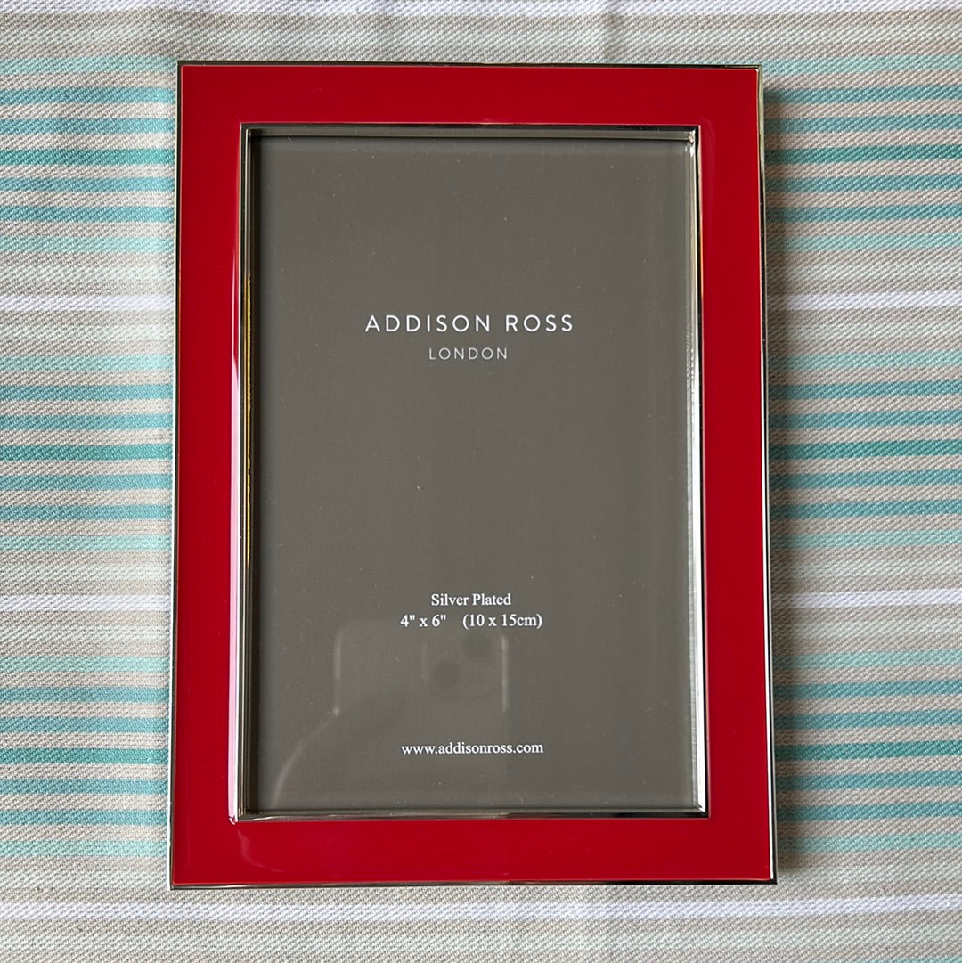 Cornice portafoto Addison Ross rossa 10 x 15