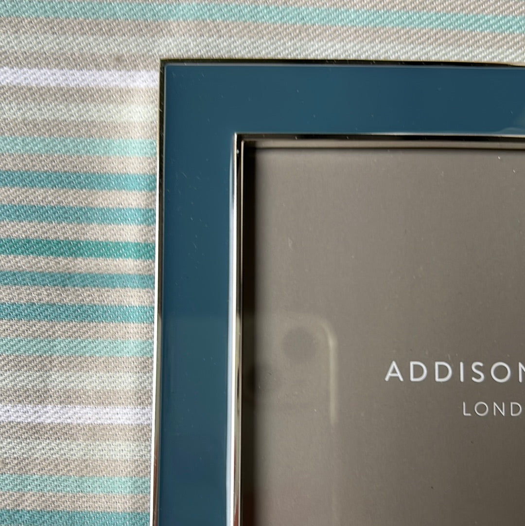 Cornice portafoto Addison Ross blu denim 10 x 15