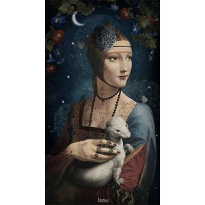 Panneau de velours Vobene "Cecilia"
