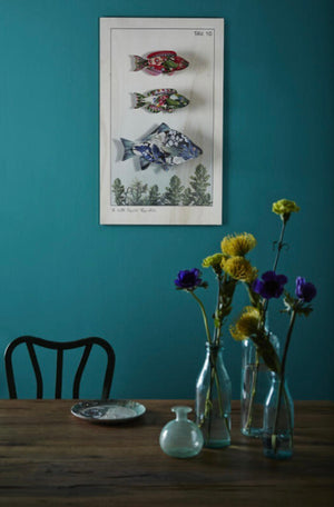 Poisson décoratif moyen blague aux algues