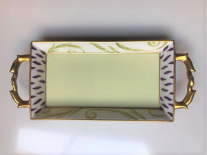 Plateau rectangulaire "Frivole" Bernardaud