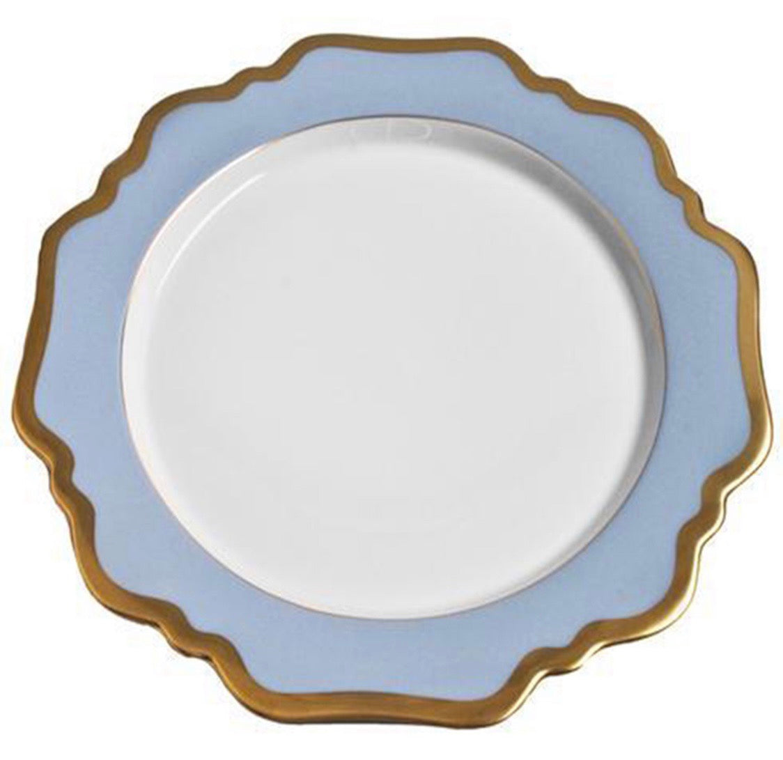 Set 4 Piatti frutta light blue