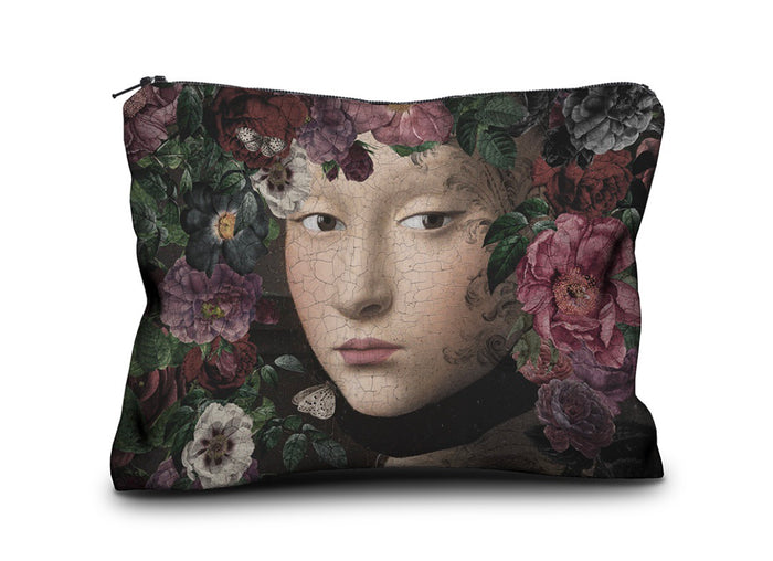 Star fire velvet cosmetic bag