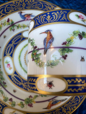 Limoges collector's mug Ancienne Manifacture Royale Aux Aigrettes