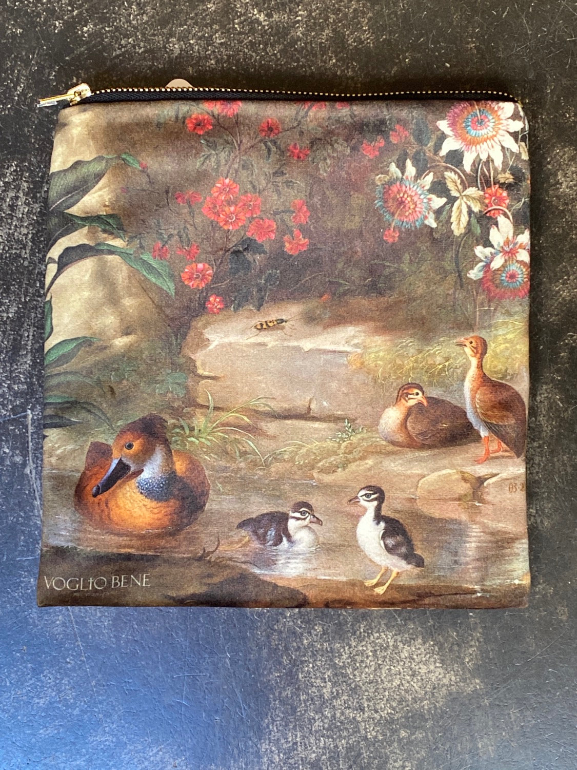 Trousse in velluto Zebre e compagnie