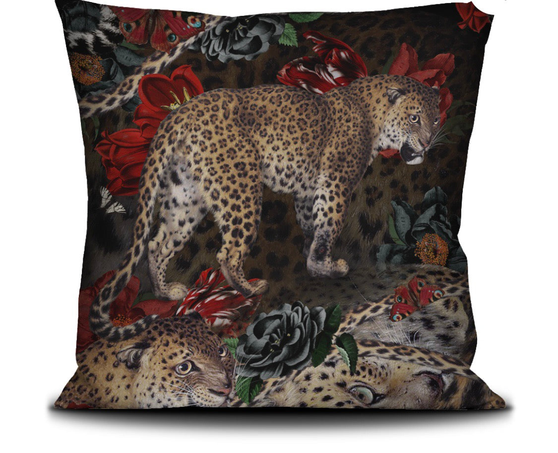 Coussin fauve 50 x 50