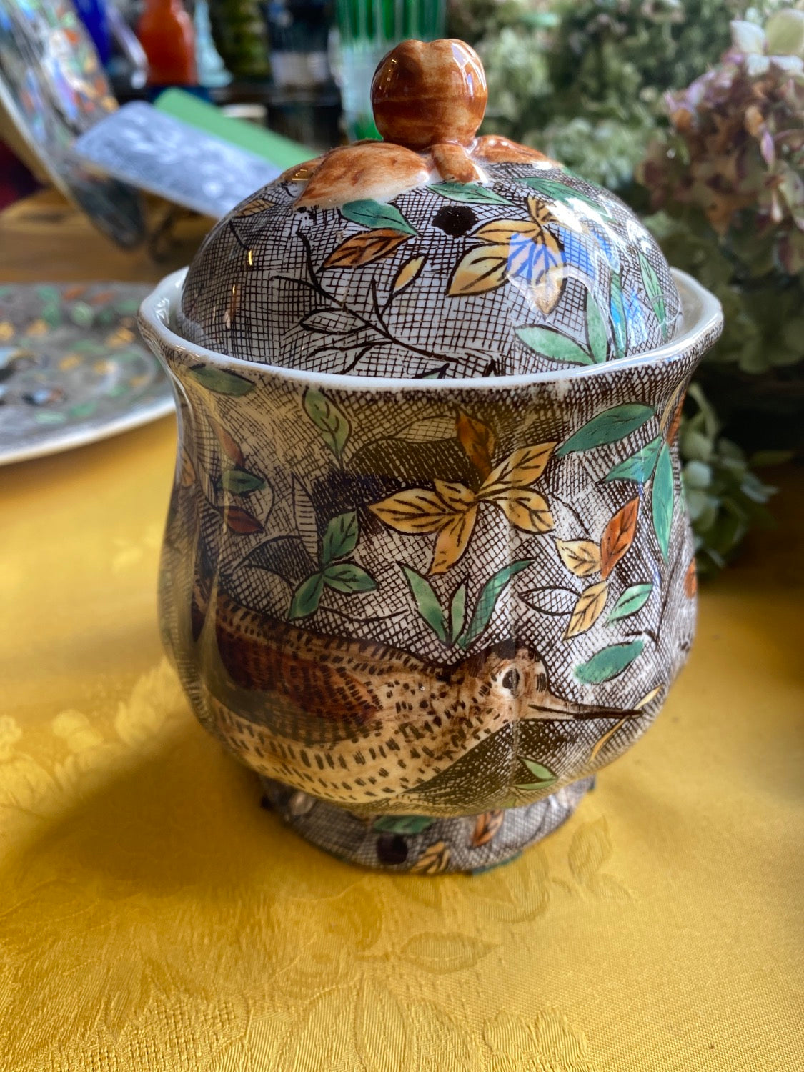 Sugar bowl 18 cm h
