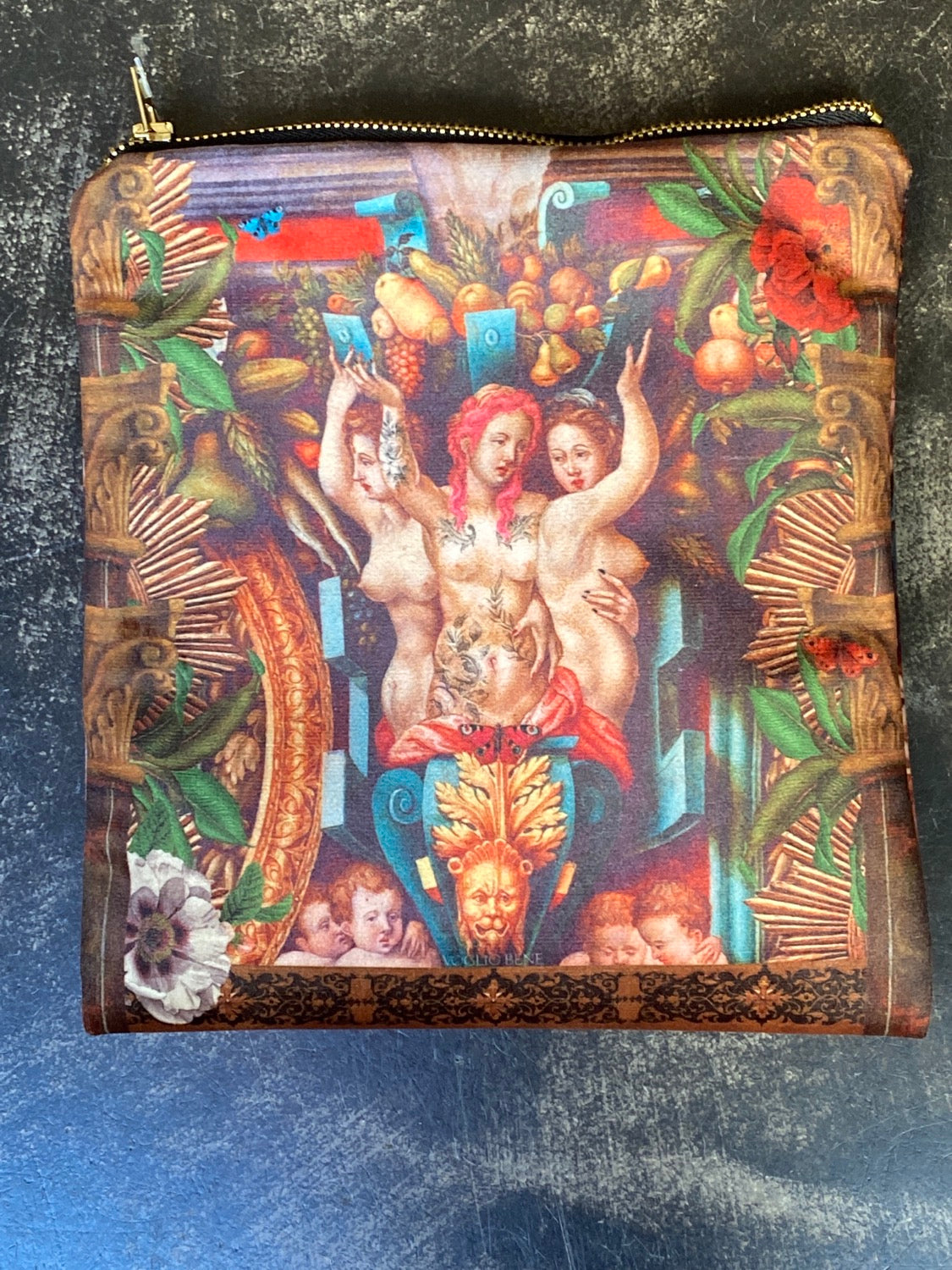 Trousse in velluto Cosmic girl