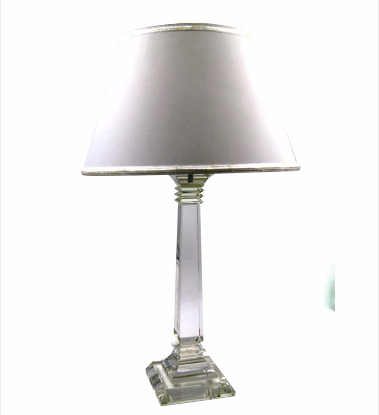 Lampe en cristal 43 cm