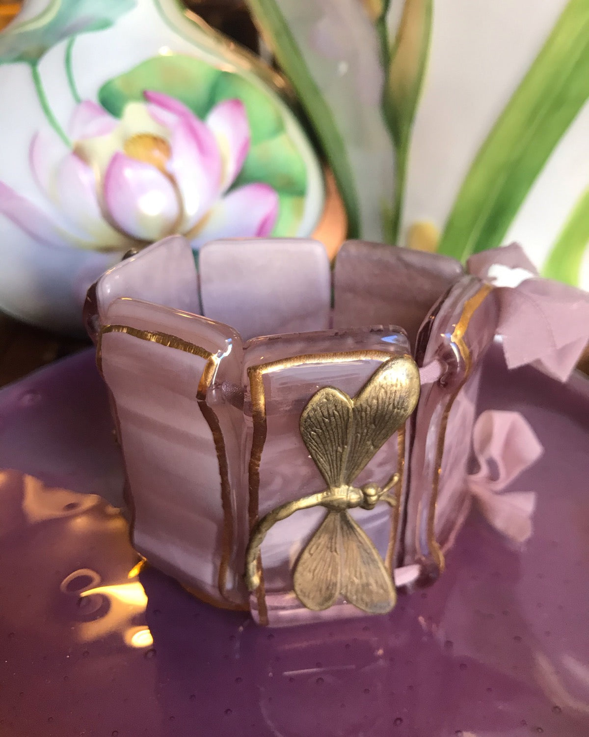 Le bracelet en verre fondu Daniela Poletti Murano peut être commandé