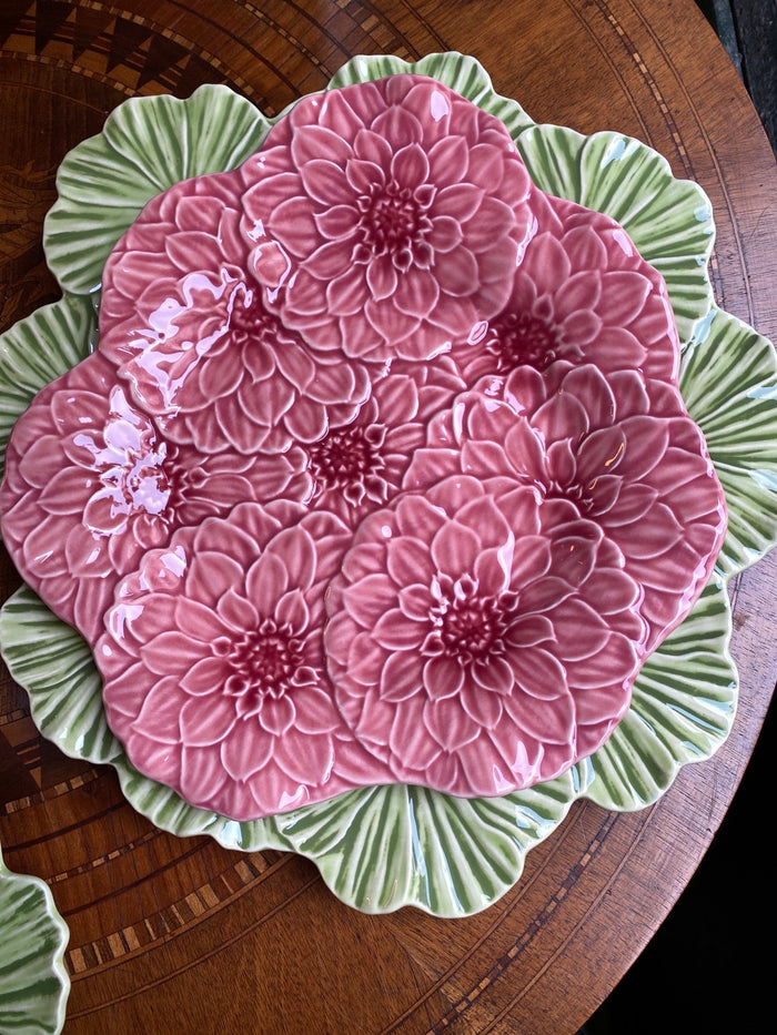 Assiette plate rose Maria Flor