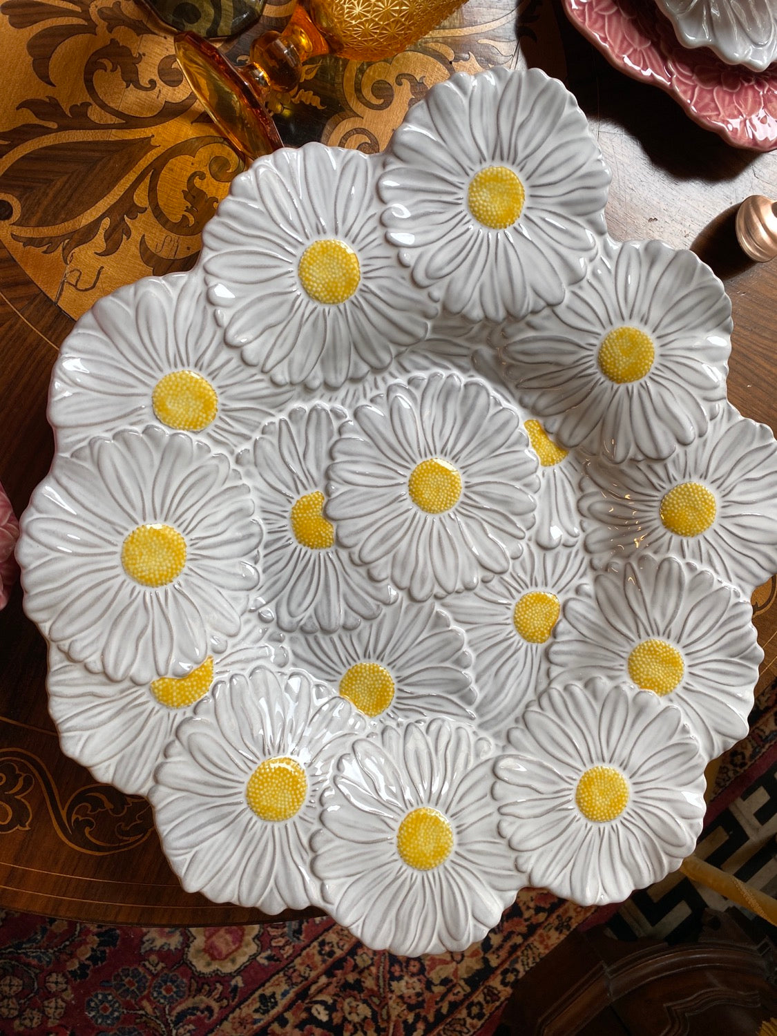 Centro tavola cm 47 Maria Flor Bordallo Pinheiro