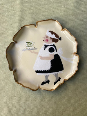 Assiette à pain préparée sur commande