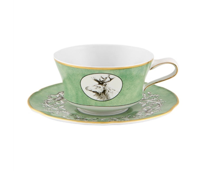 Tasse et soucoupe de petit-déjeuner Casa de Alba