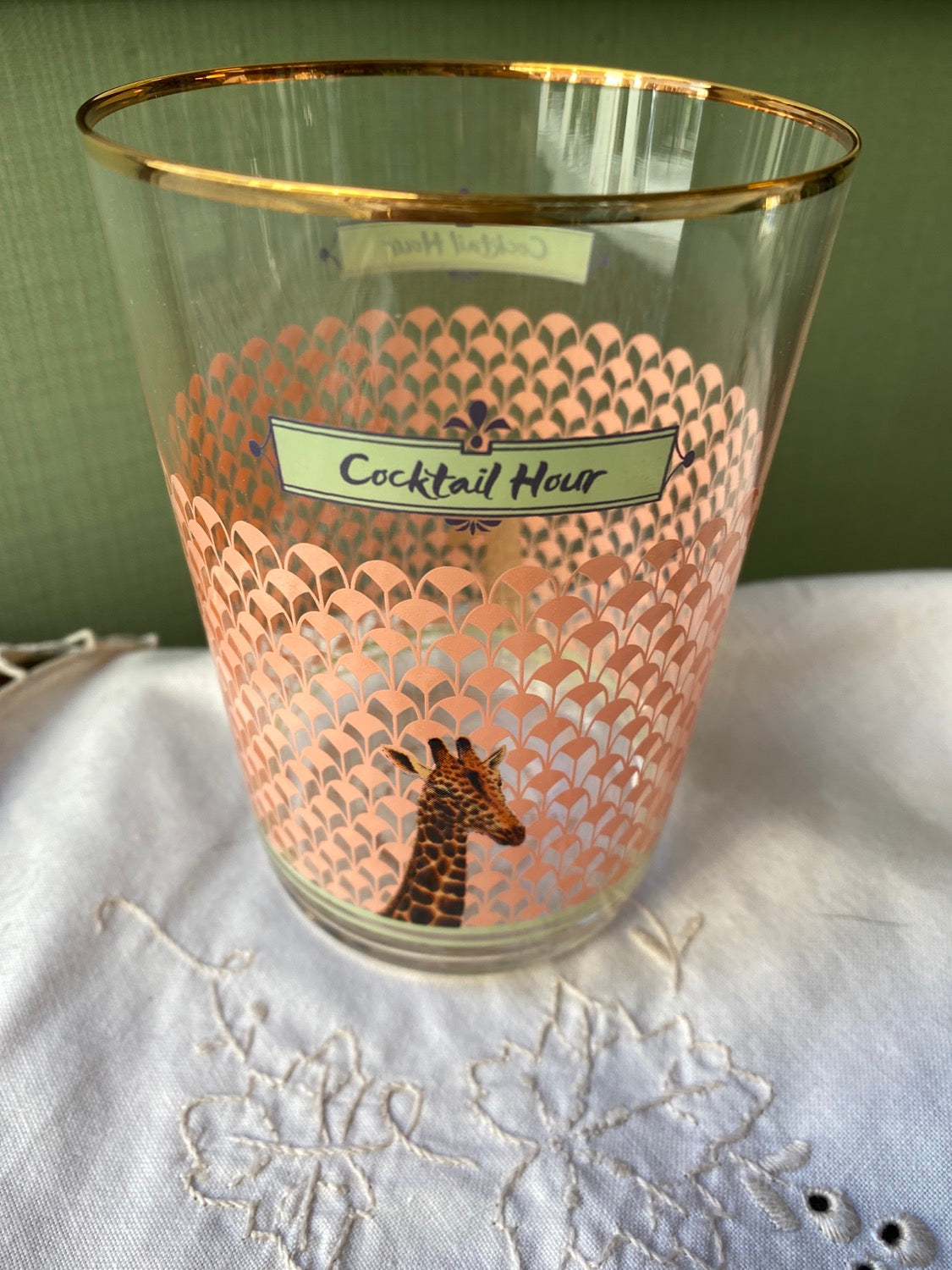 Verre girafe Yvonne Ellen