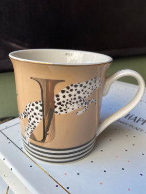Mug letter J Joy