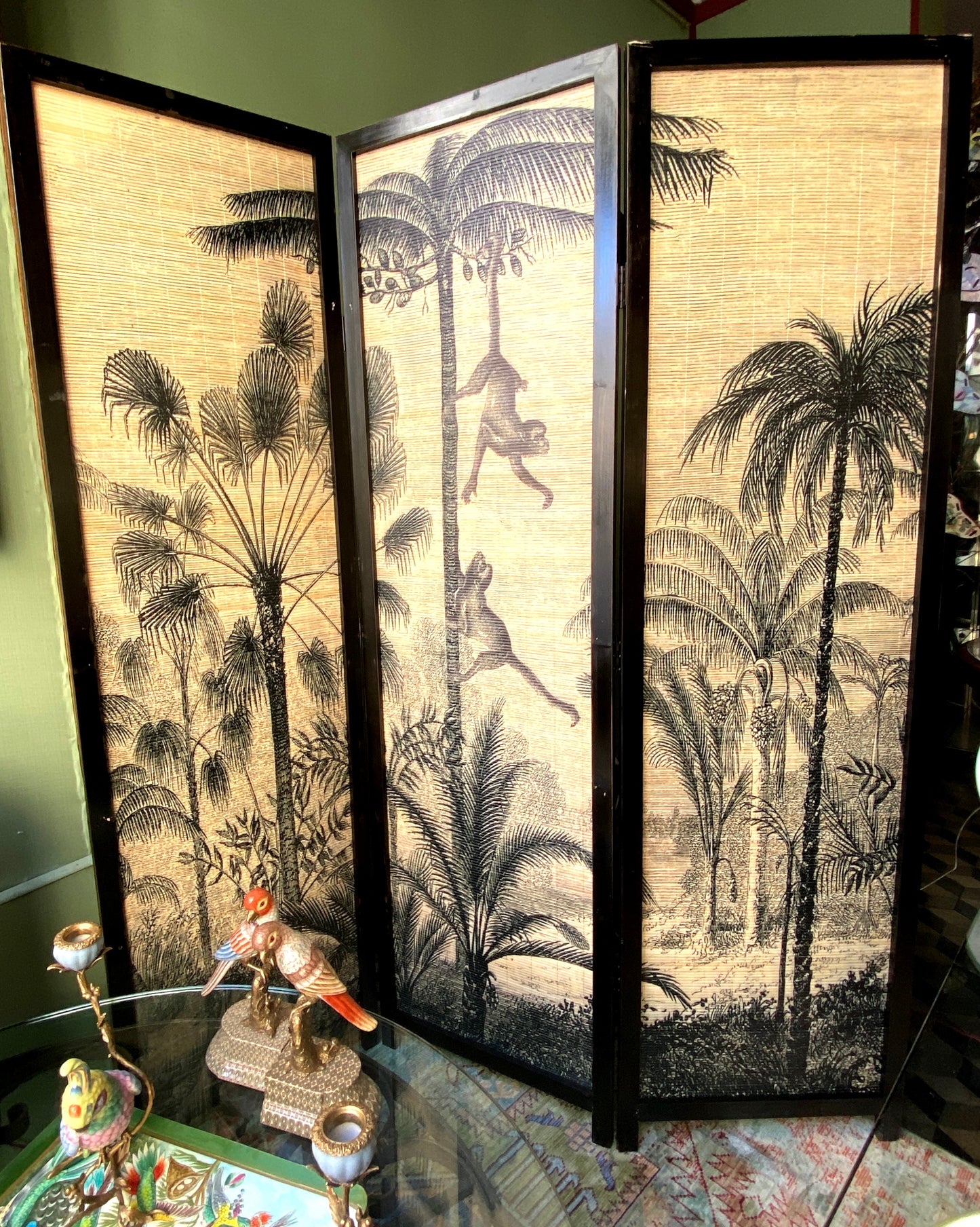 Tao screen in bamboo