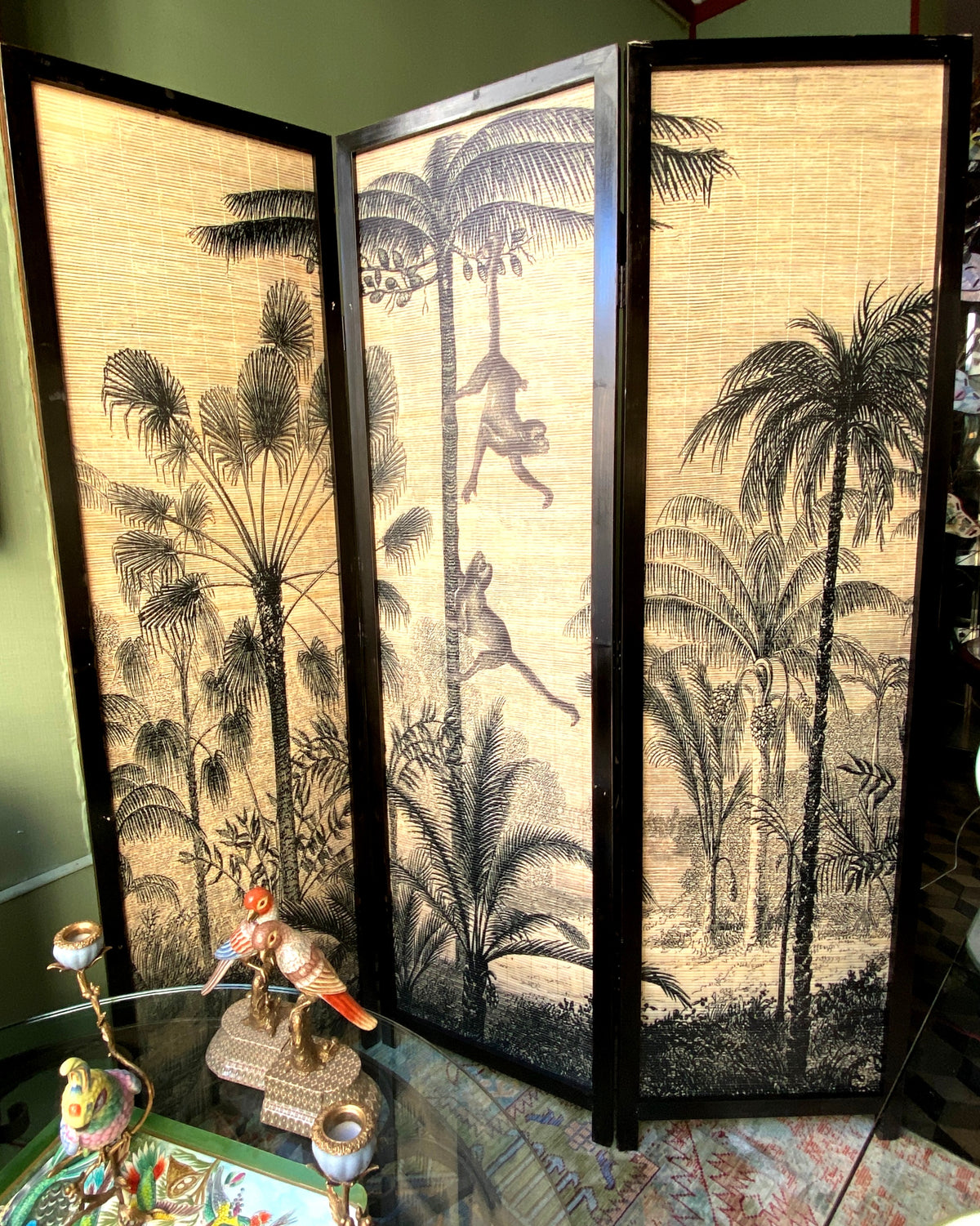 Tao screen in bamboo