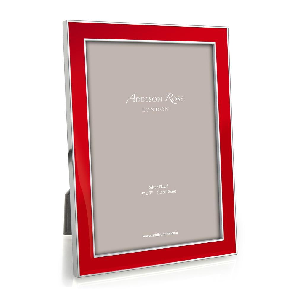 Cornice smaltata rossa 13 x 18