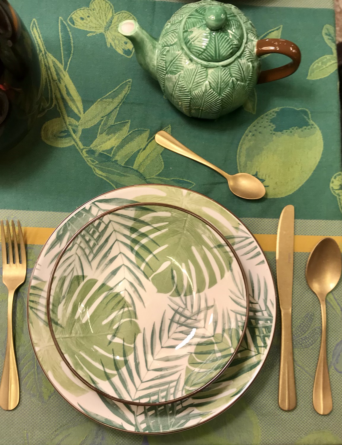 Servizio tavola per 6 persone piani fondi e frutta