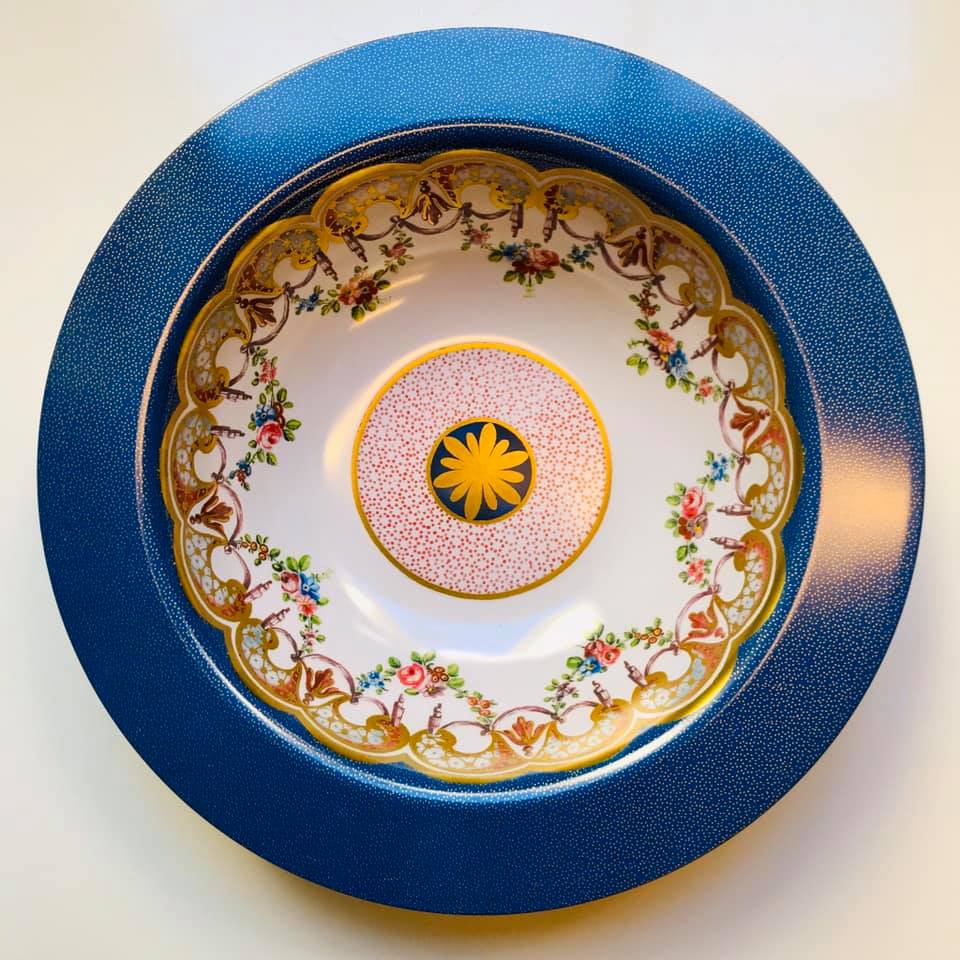 Piatto fondo in latta della Royal Collection