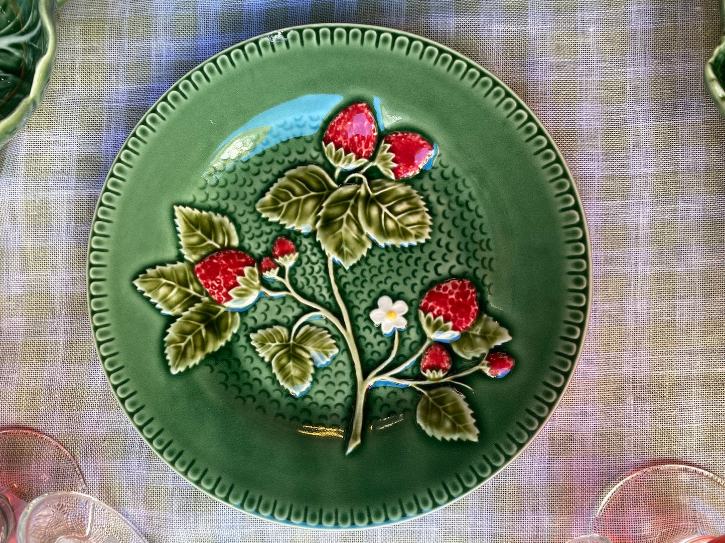 Strawberry fruit plate